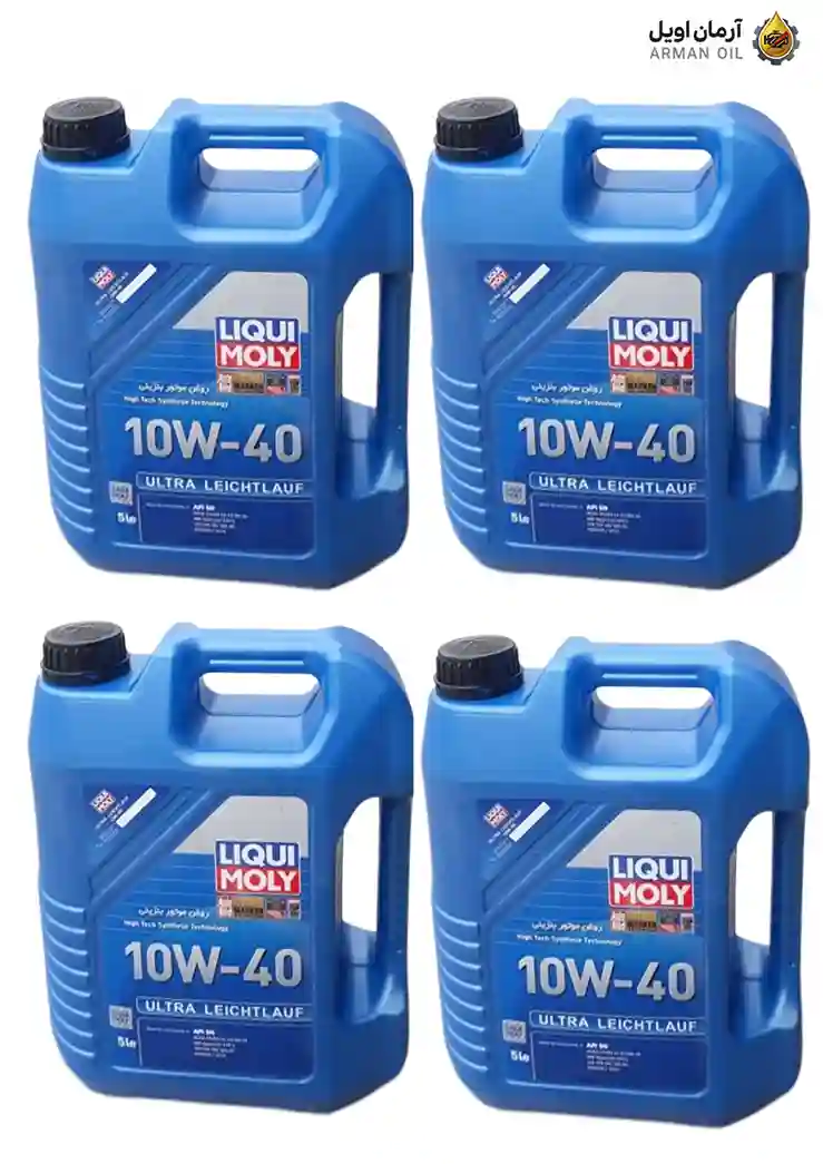 روغن موتور الترا لایشلاف SN10W-40(5لیتری-کارتنی 4 عددی)